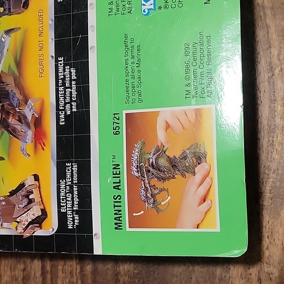 Kenner Aliens Mantis Alien 1992 - Picture 6 of 7